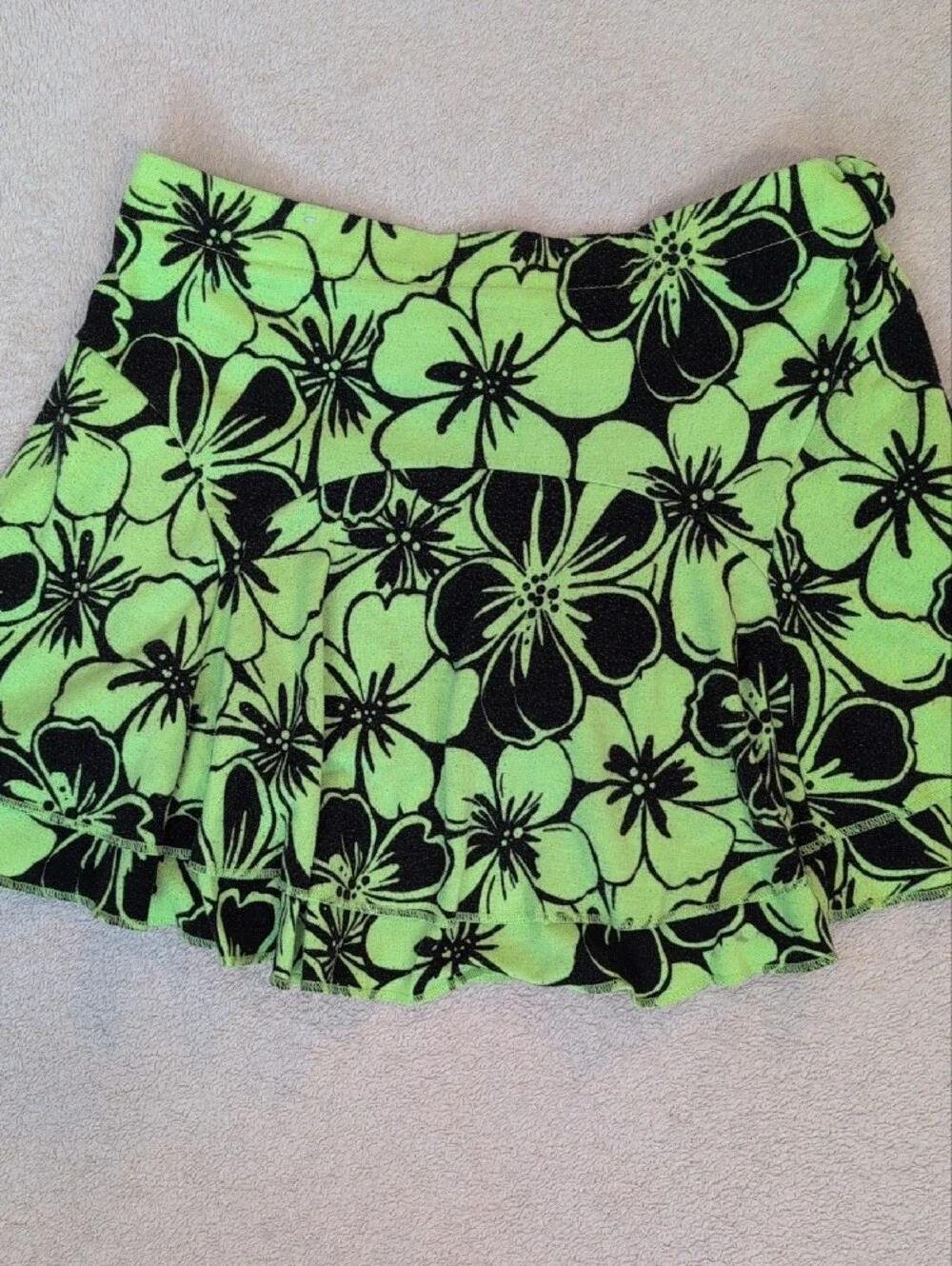 Justice Girls Floral Skirt Bundle Size 10 2 Piece Elastic Waist Lot